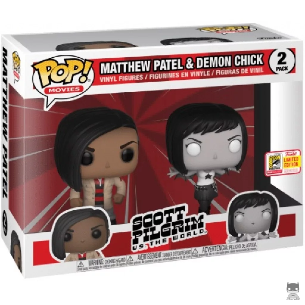 Figurine Funko POP Matthew Patel & Demon Chick avec boîte