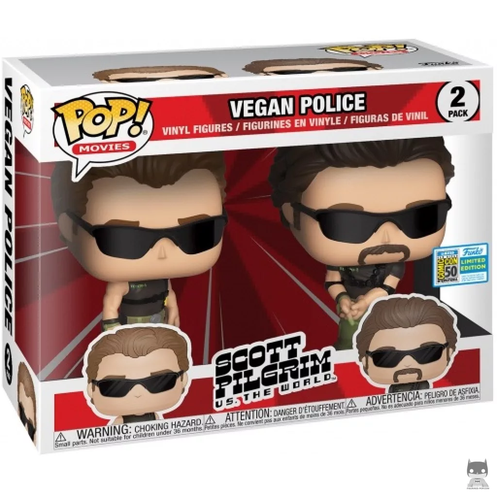 Figurine Funko POP Vegan Police avec boîte