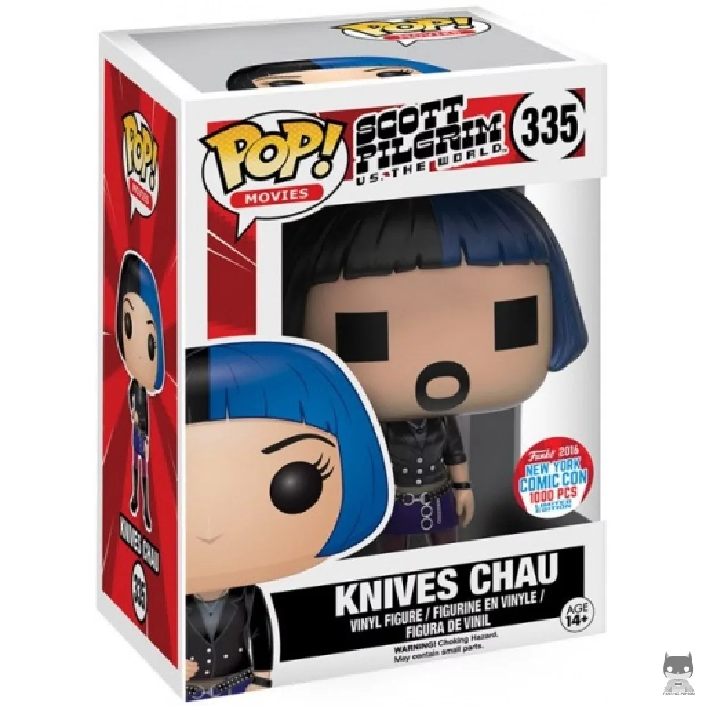 Figurine Funko POP Knives Chau (Yeux Carrés) avec boîte