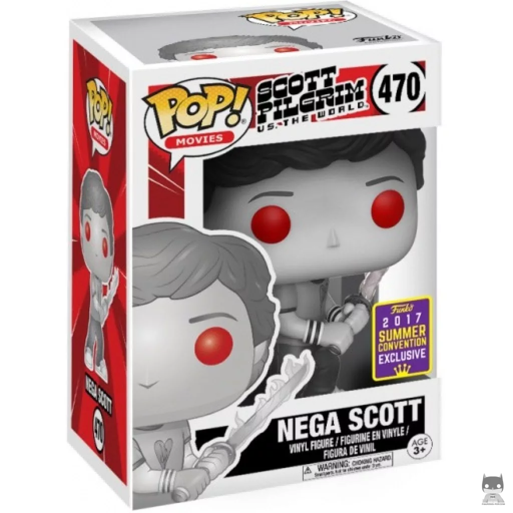 Figurine Funko POP Scott Pilgrim avec boîte
