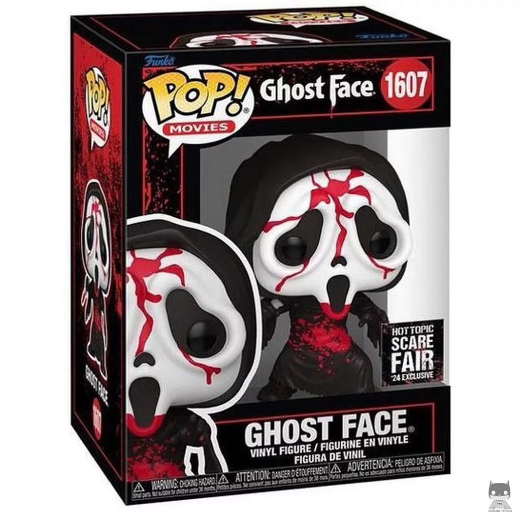Figurine Funko POP Ghost Face (Ensanglanté) avec boîte