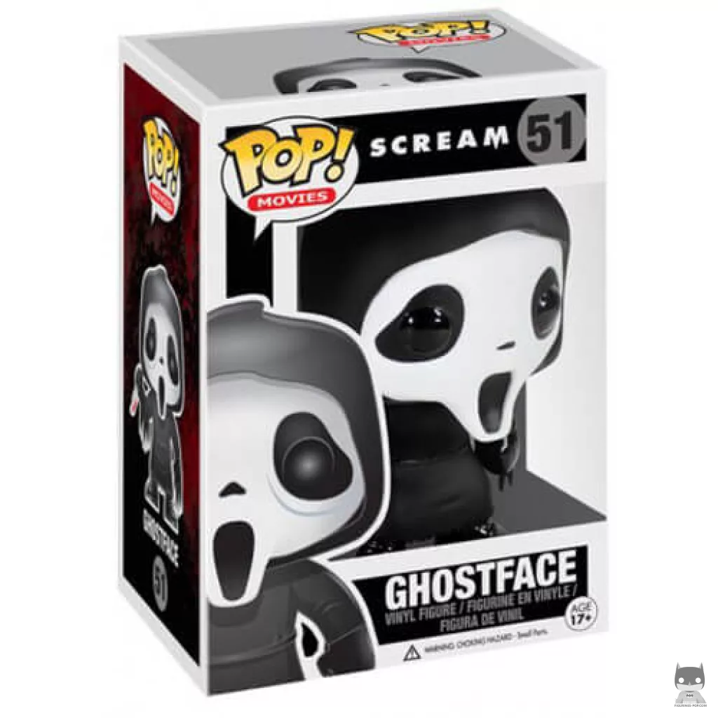 Figurine Funko POP Ghostface avec boîte