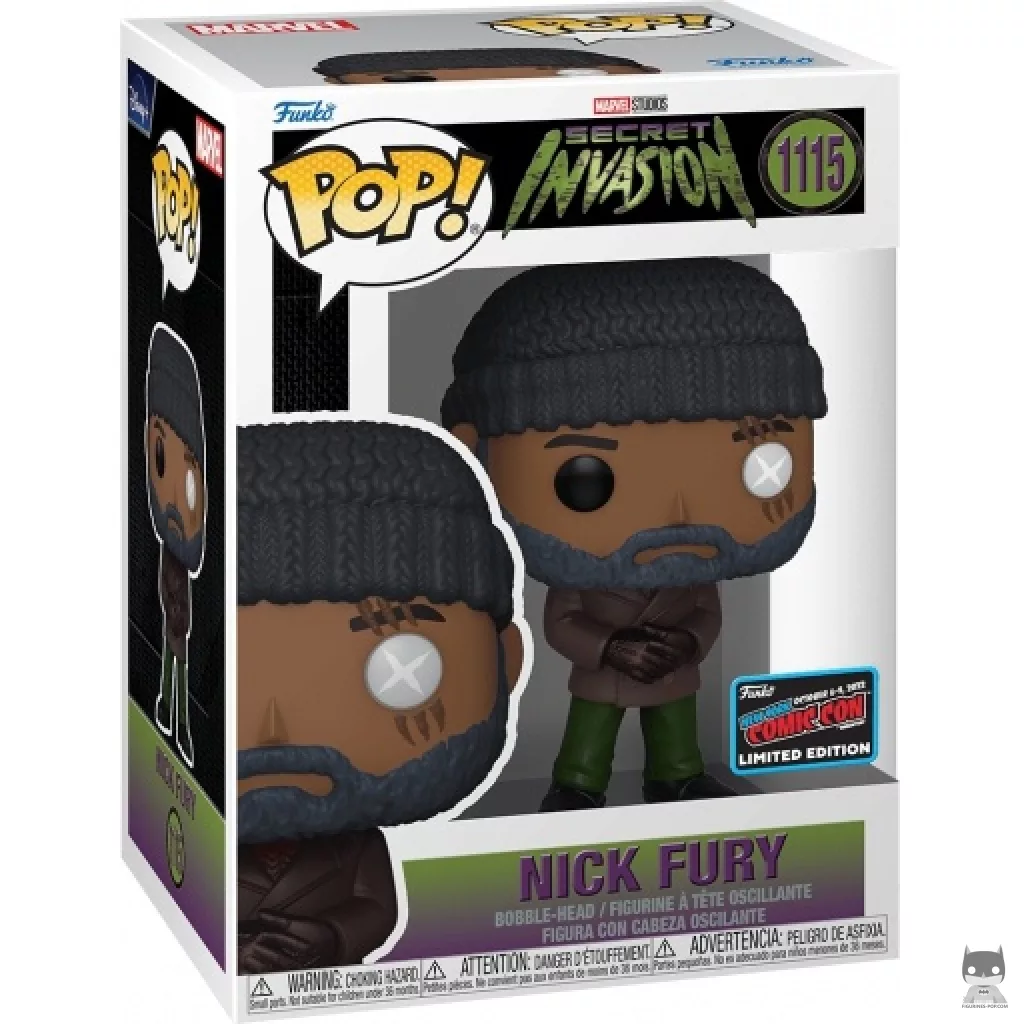 Figurine Funko POP Nick Fury avec boîte