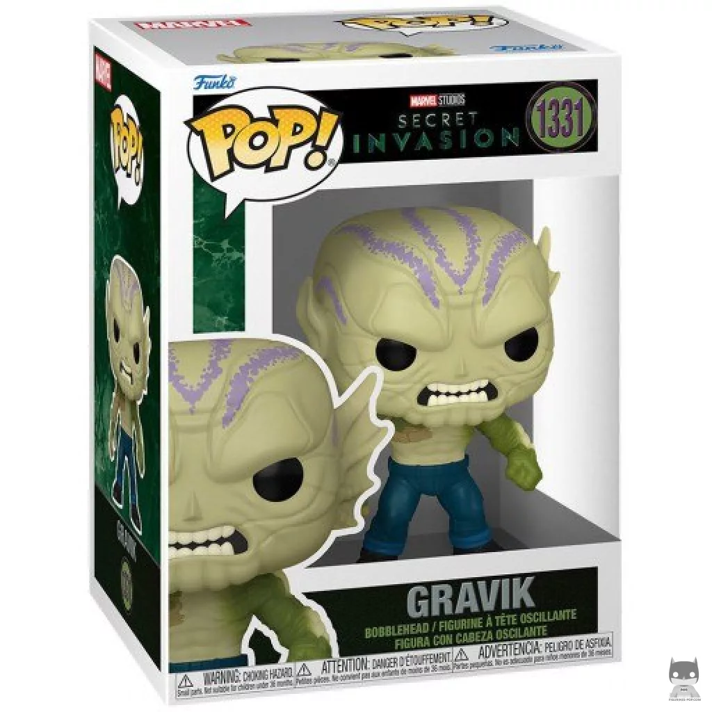 Figurine Funko POP Gravik avec boîte
