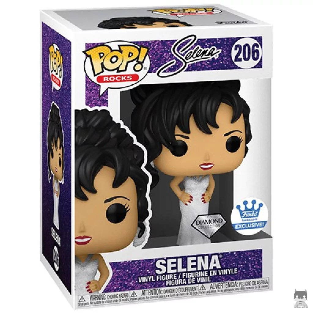 Figurine Funko POP Selena (Diamond Glitter) avec boîte