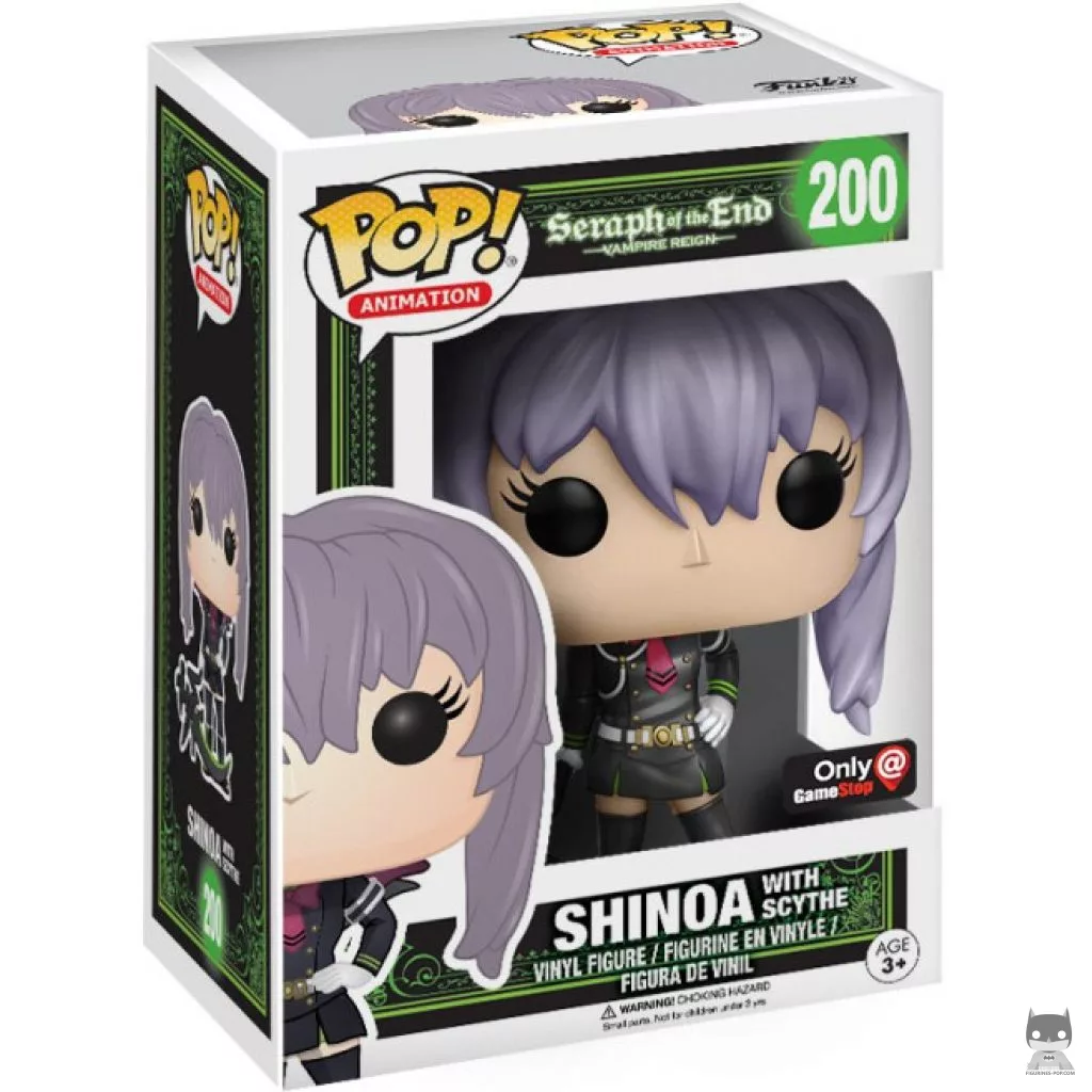 Figurine Funko POP Shinoa avec Faux avec boîte