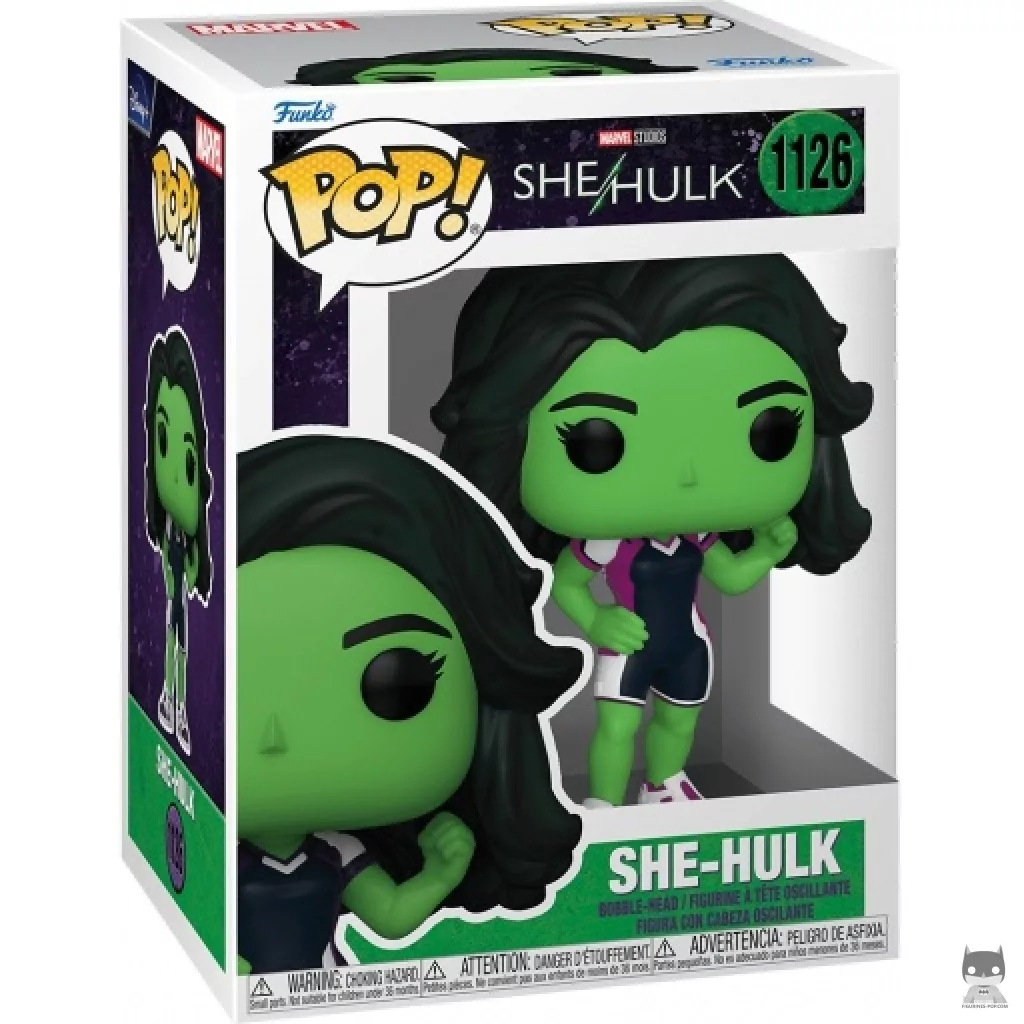 Figurine Funko POP She-Hulk avec boîte