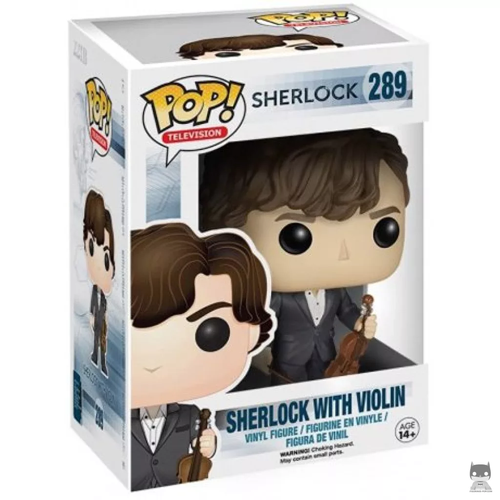 Figurine Funko POP Sherlock Holmes (avec Violon) avec boîte
