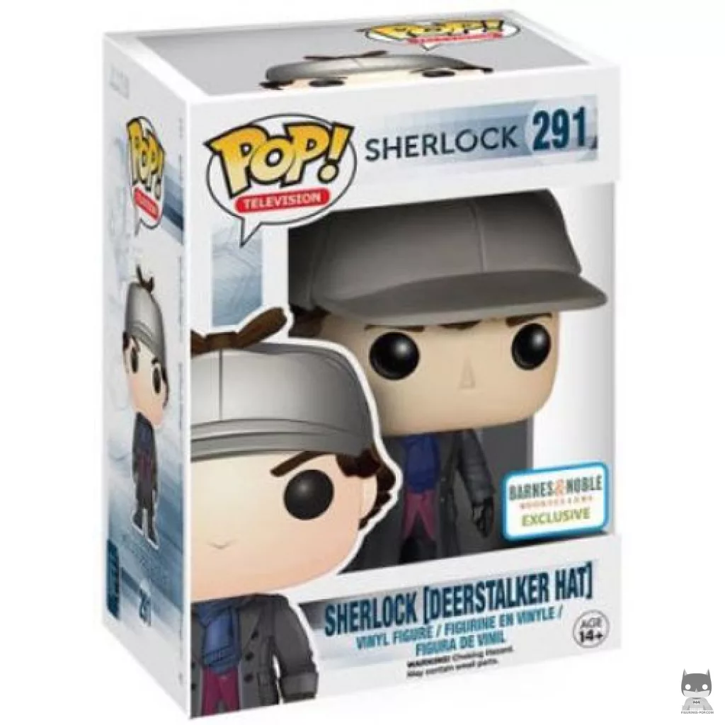 Figurine Funko POP Sherlock Holmes (avec Casquette) avec boîte