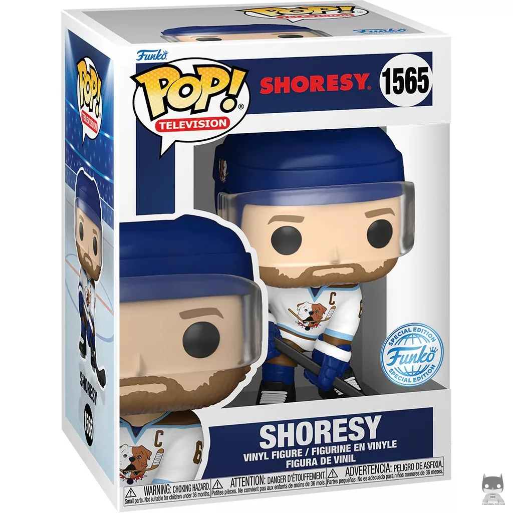 Figurine Funko POP Shoresy (maillot blanc) avec boîte