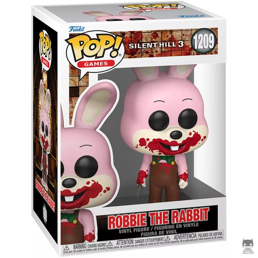 Figurine Funko POP Robbie le lapin (Bloody) avec boîte
