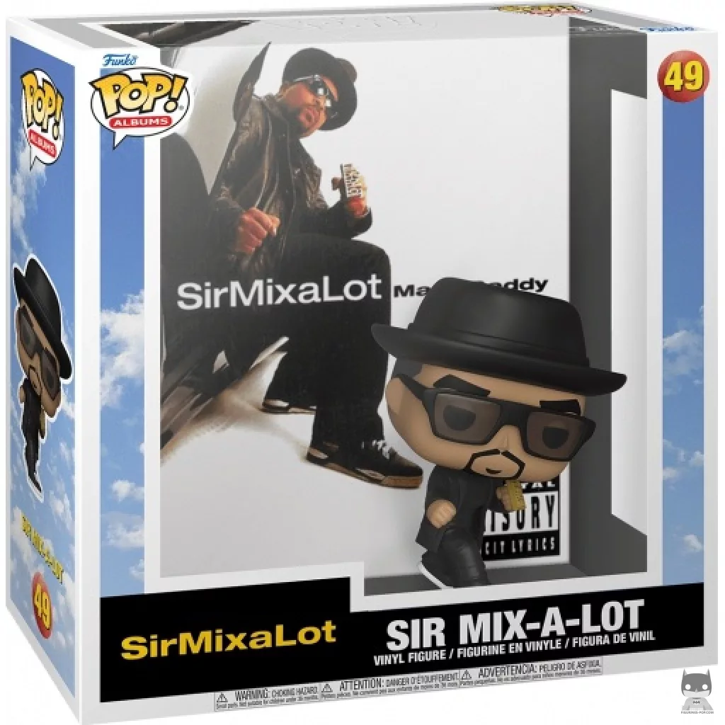 Figurine Funko POP Sir Mix-A-Lot avec boîte