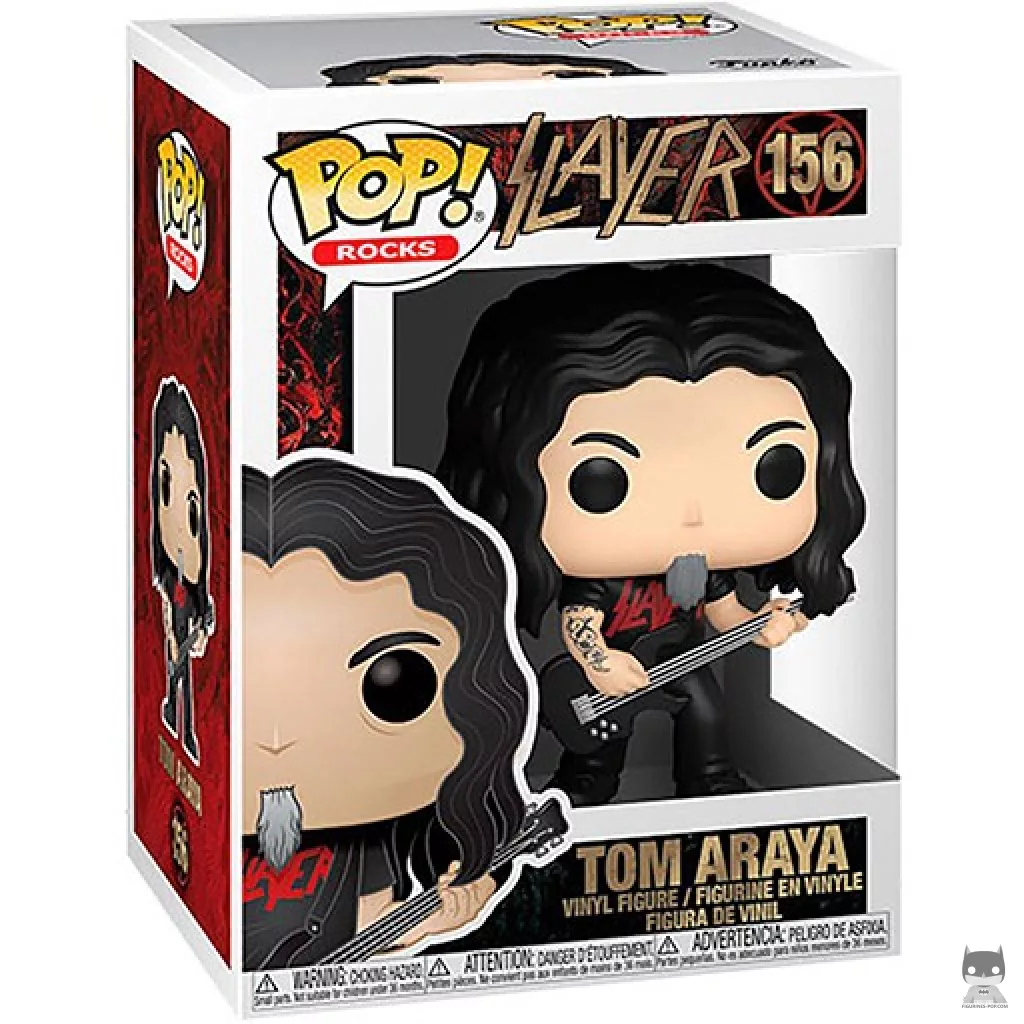 Figurine Funko POP Tom Araya avec boîte