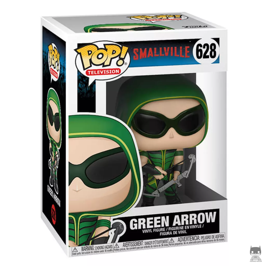 Figurine Funko POP Green Arrow aves lunettes avec boîte