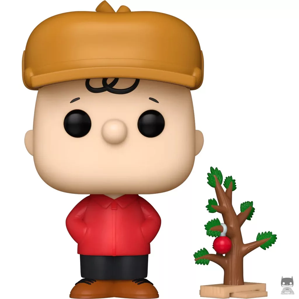 Figurine Funko POP Charlie Brown avec arbre (Snoopy)