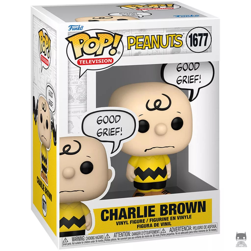 Figurine Funko POP Charlie Brown avec boîte