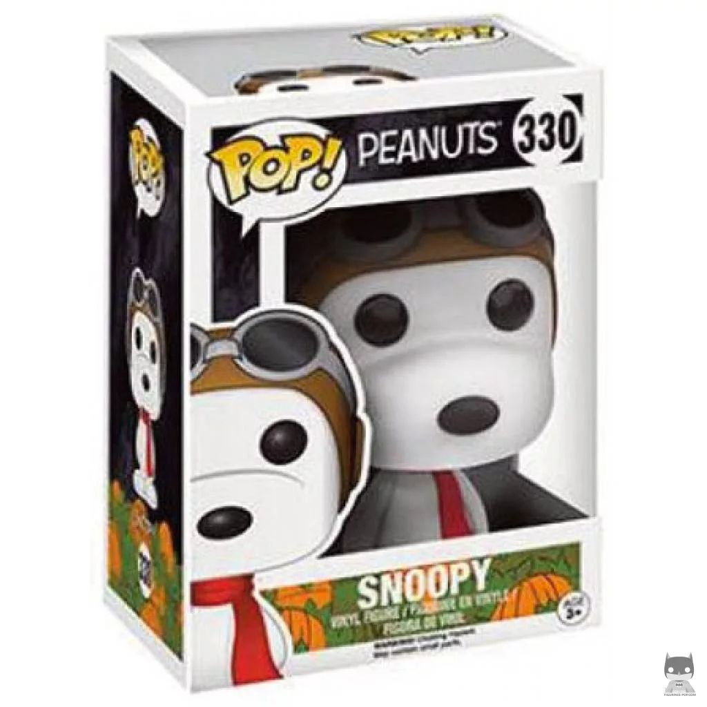Figurine Funko POP Snoopy Aviateur avec boîte