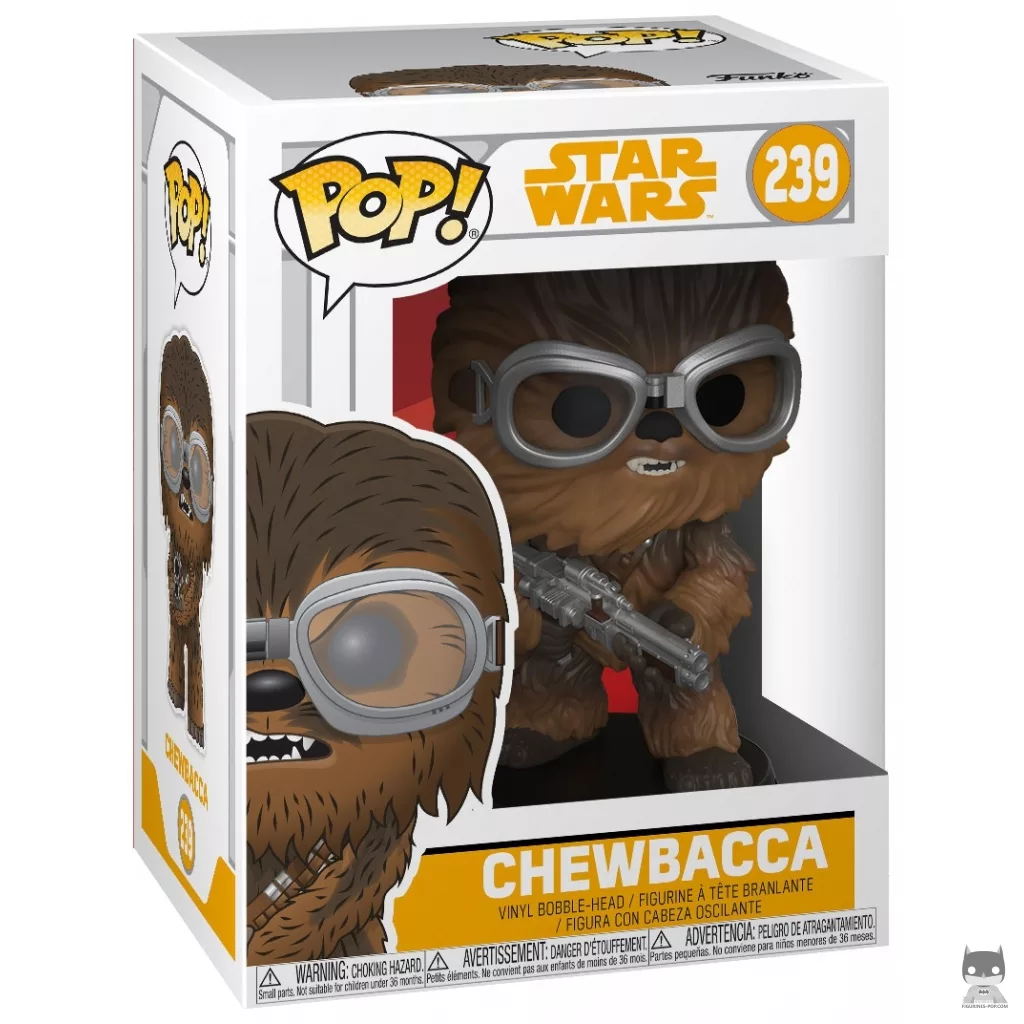 Figurine Funko POP Chewbacca avec Lunettes avec boîte