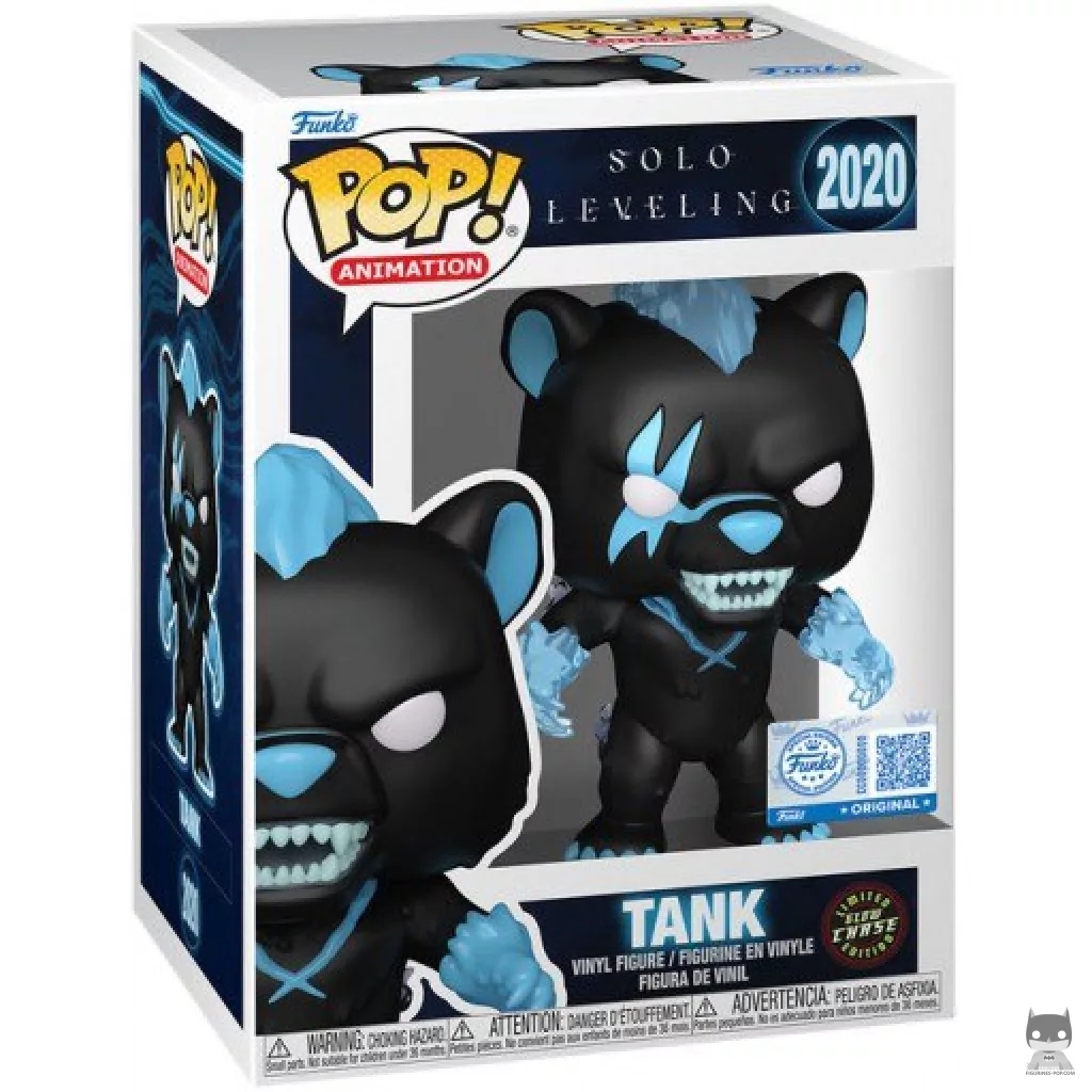 Figurine Funko POP Tank (Chase & Glow in the Dark) avec boîte