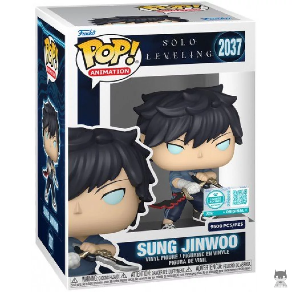 Figurine Funko POP Sung Jinwoo avec boîte