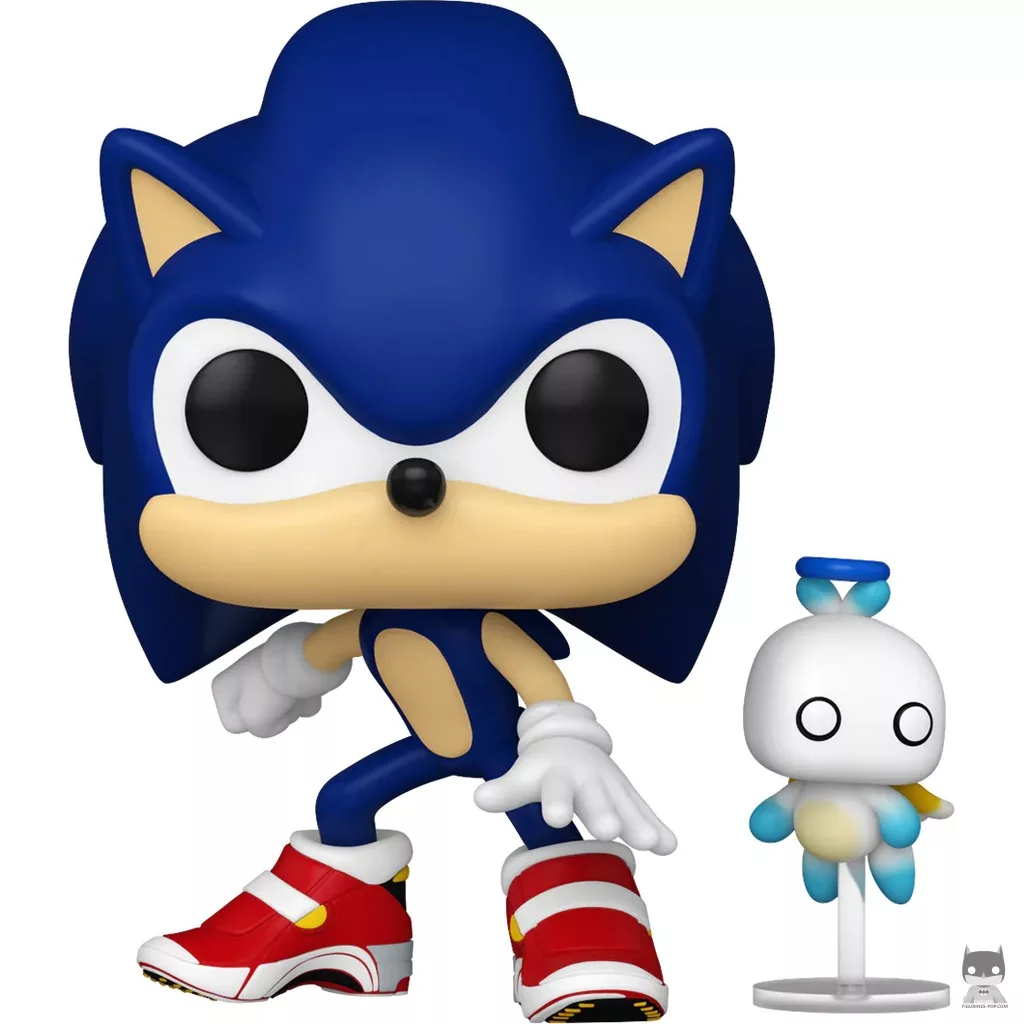 Figurine Funko POP Sonic avec Chao (Sonic le Hérisson)