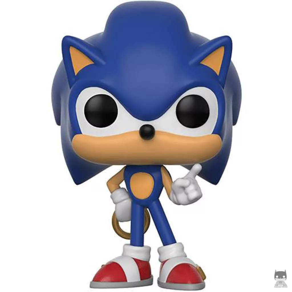 Figurine Funko POP Sonic avec Anneau (Sonic le Hérisson)