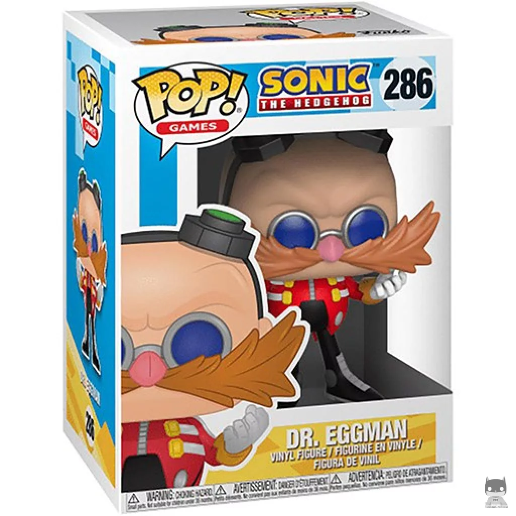 Figurine Funko POP Dr. Robotnik avec boîte