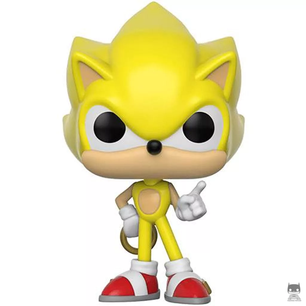 Figurine Funko POP Super Sonic (Sonic le Hérisson)