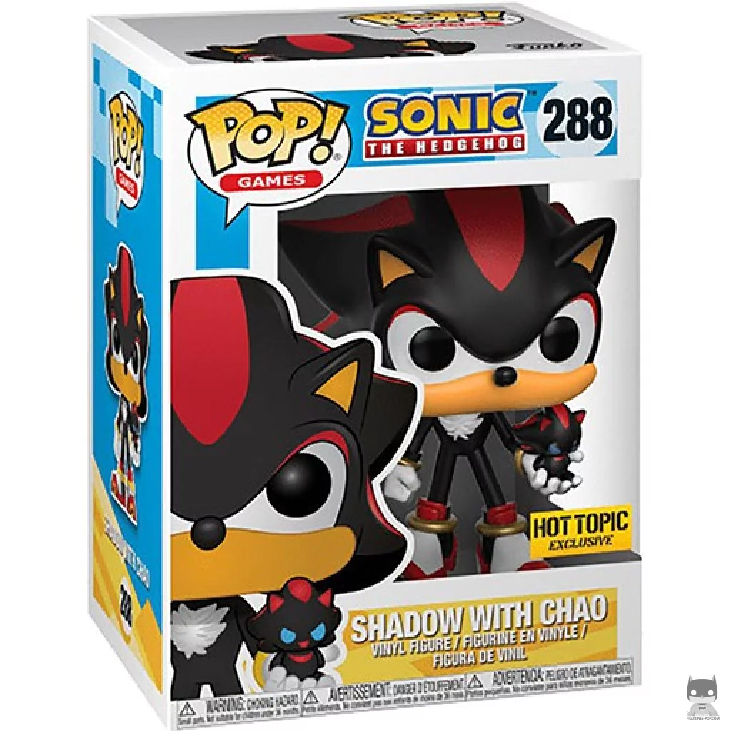 Figurine Funko POP Shadow avec Chao avec boîte