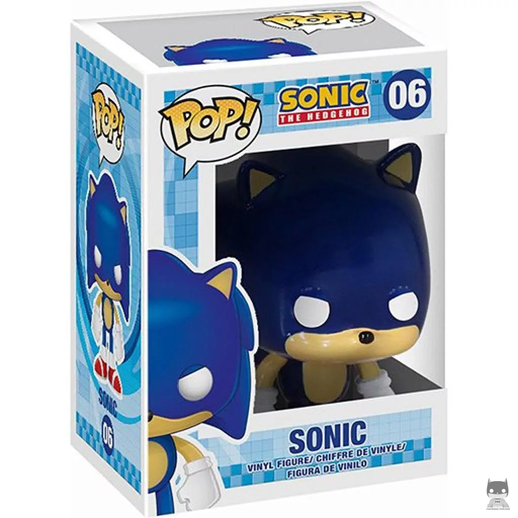Figurine Funko POP Sonic le Hérisson avec boîte