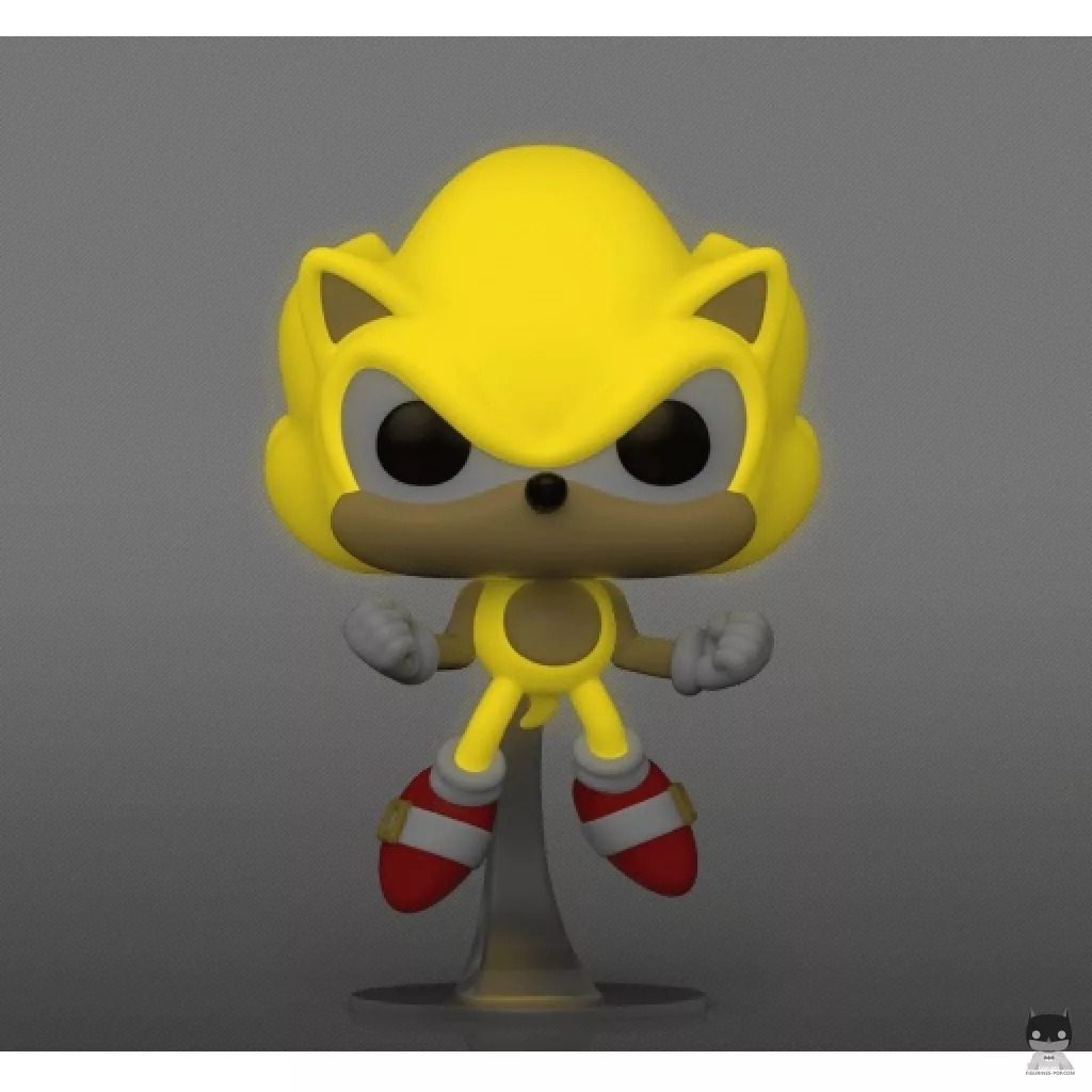 Figurine Funko POP Super Sonic First Appearance (Glow in the Dark) (Sonic le Hérisson)