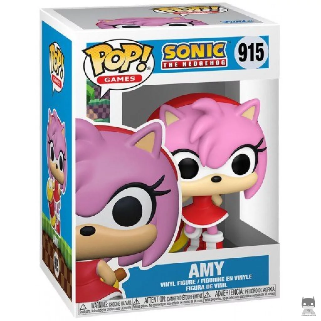 Figurine Funko POP Amy Rose avec boîte