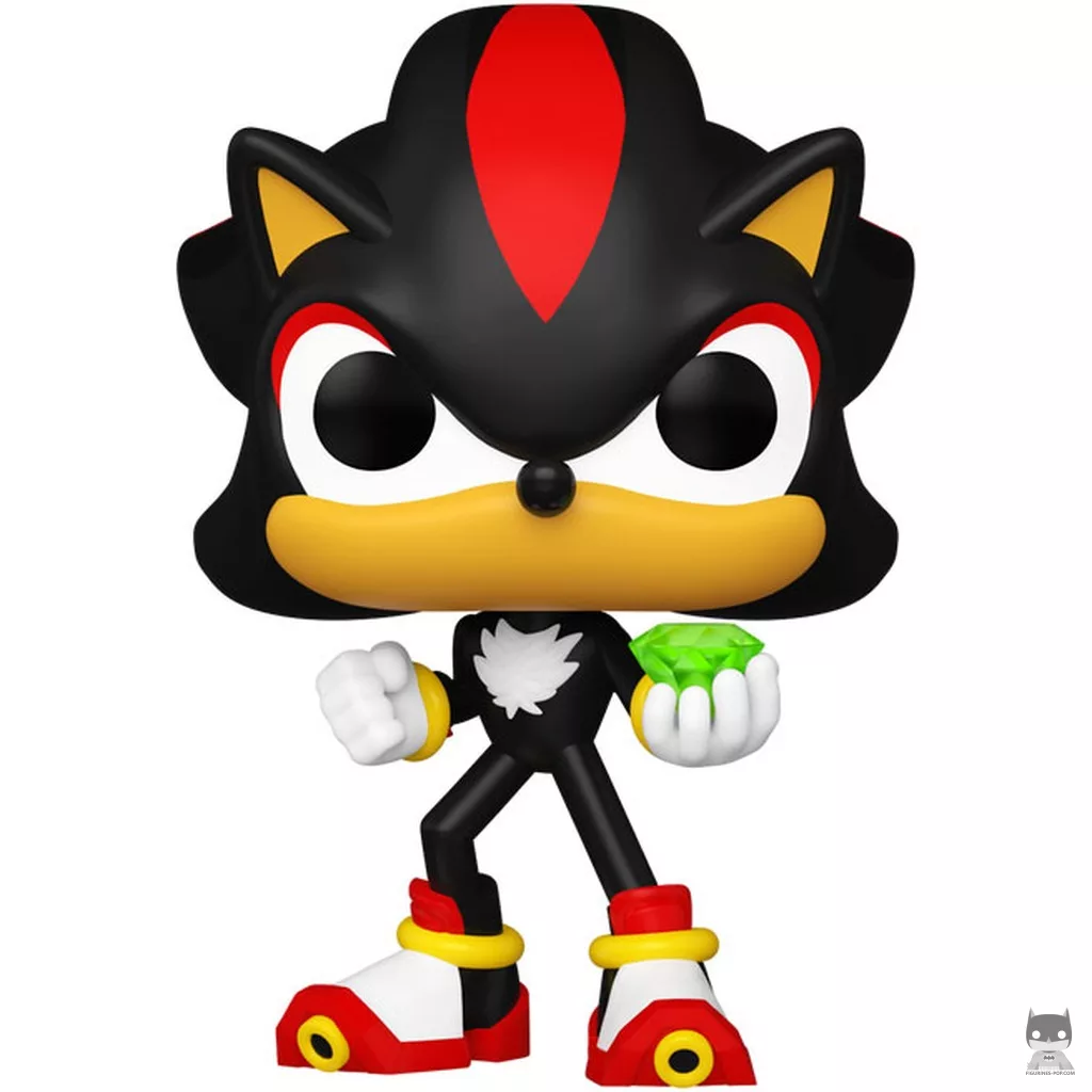 Figurine Funko POP Shadow avec Émeraude du Chaos (Sonic le Hérisson)
