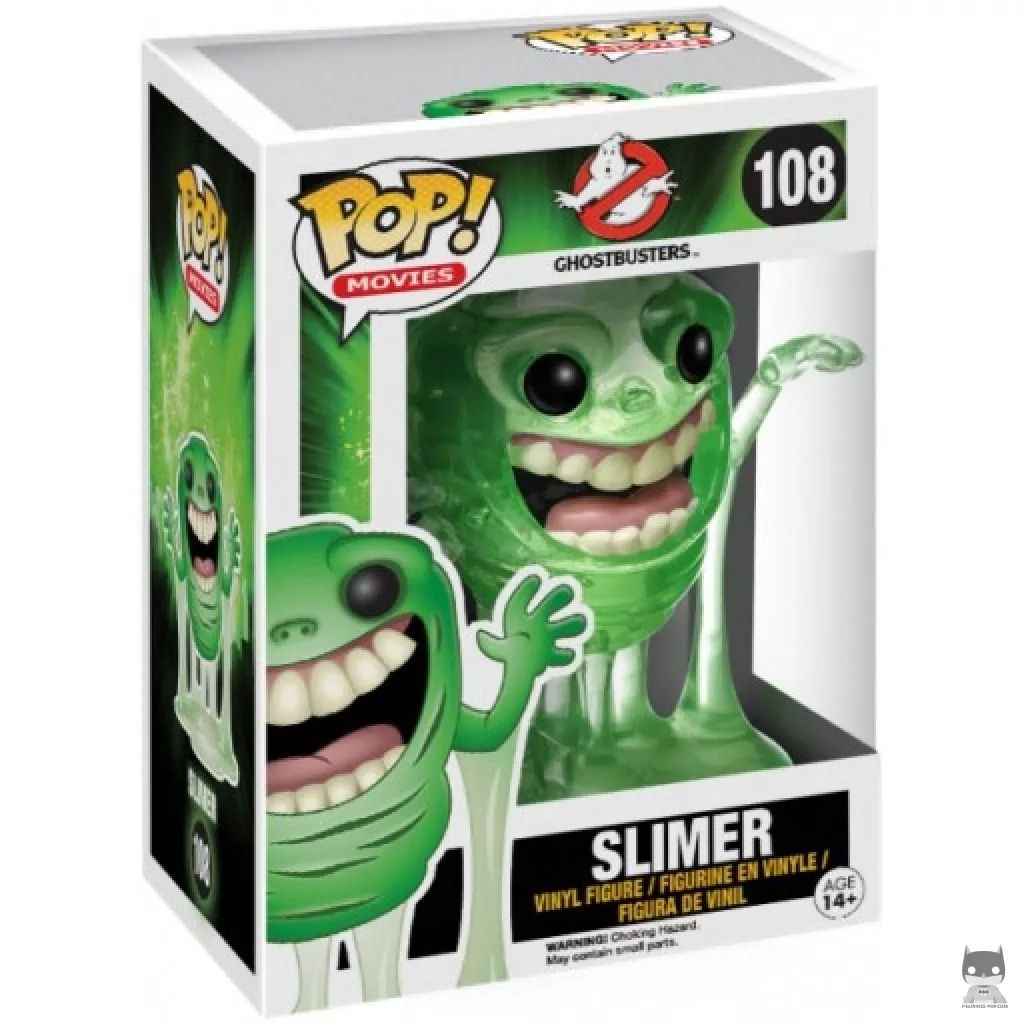 Figurine Funko POP Slimer (Translucent) avec boîte