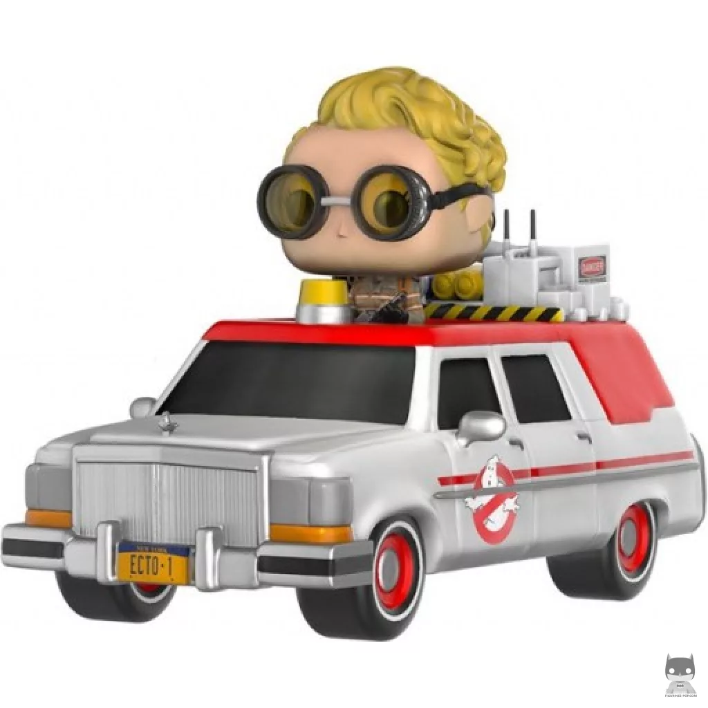 Figurine Funko POP Ecto-1 avec Dr. Jillian Holtzmann (SOS Fantômes)
