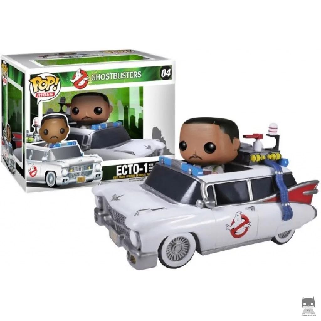 Figurine Funko POP Ecto-1 avec Winston Zeddemore avec boîte