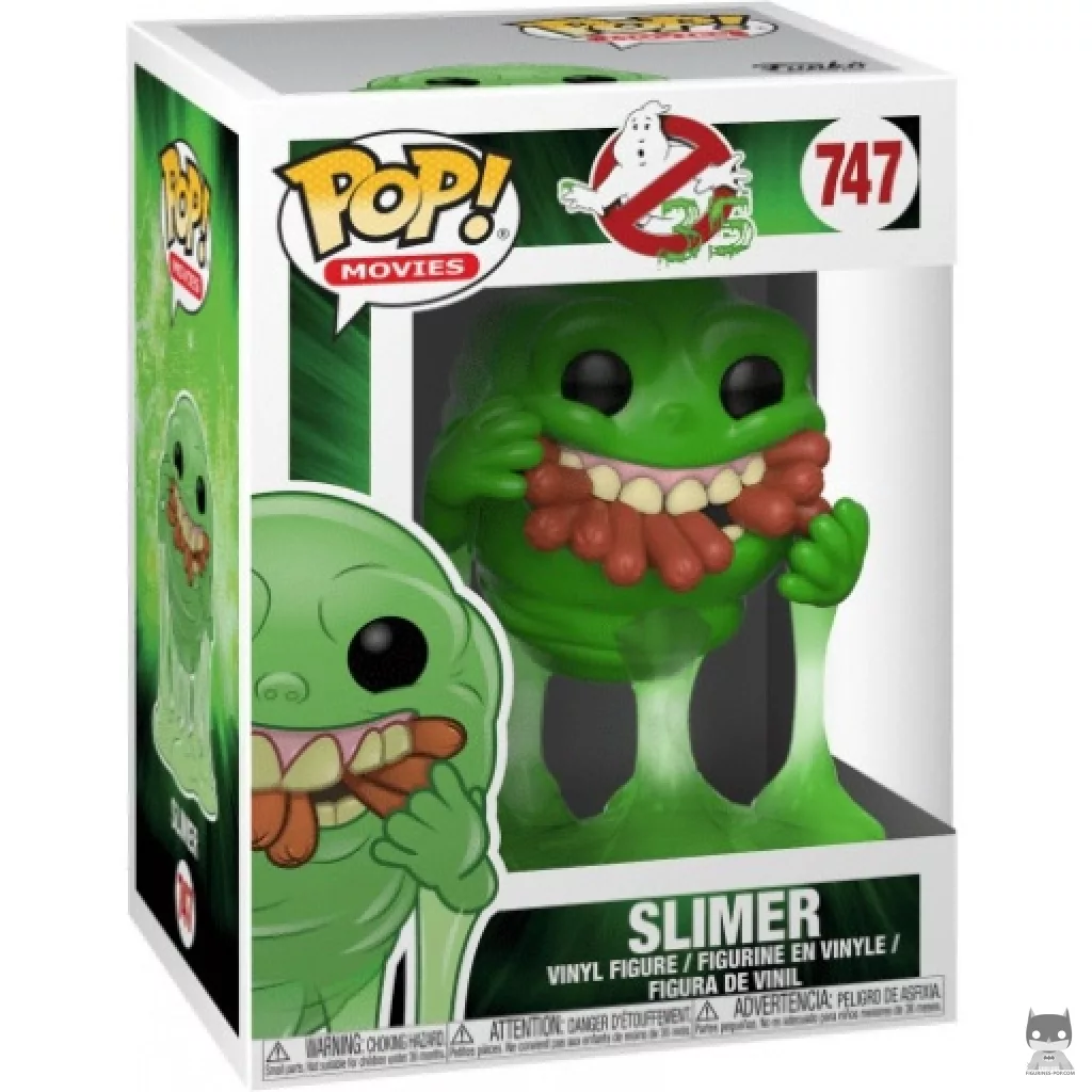 Figurine Funko POP Slimer avec boîte