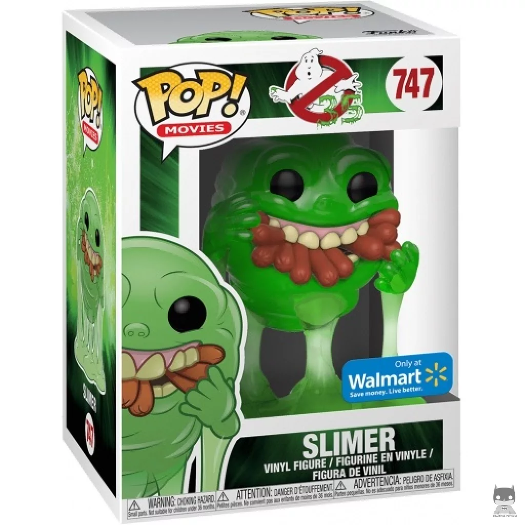 Figurine Funko POP Slimer (Translucent) avec boîte