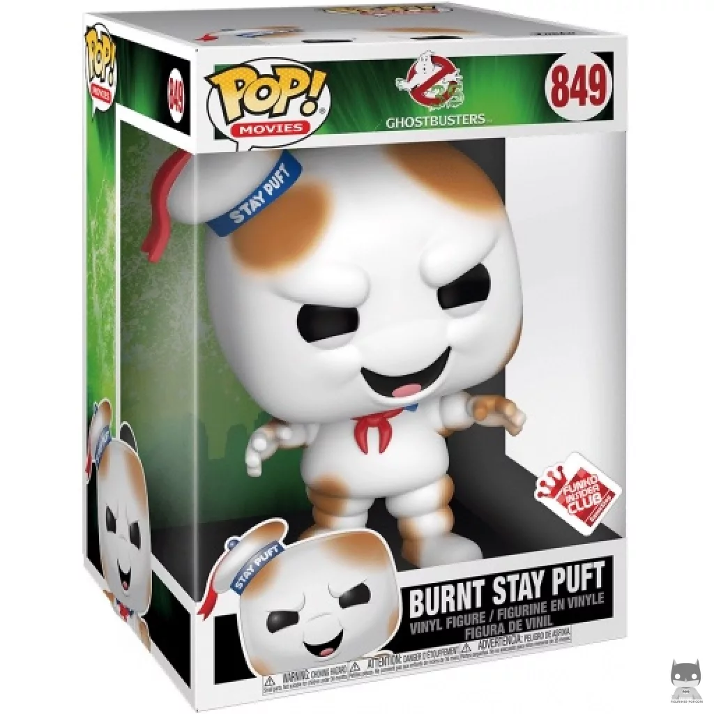 Figurine Funko POP Bibendum Brûlé (Supersized) avec boîte