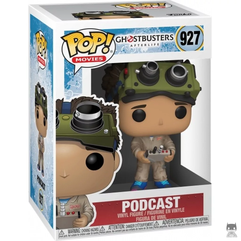 Figurine Funko POP Podcast avec boîte