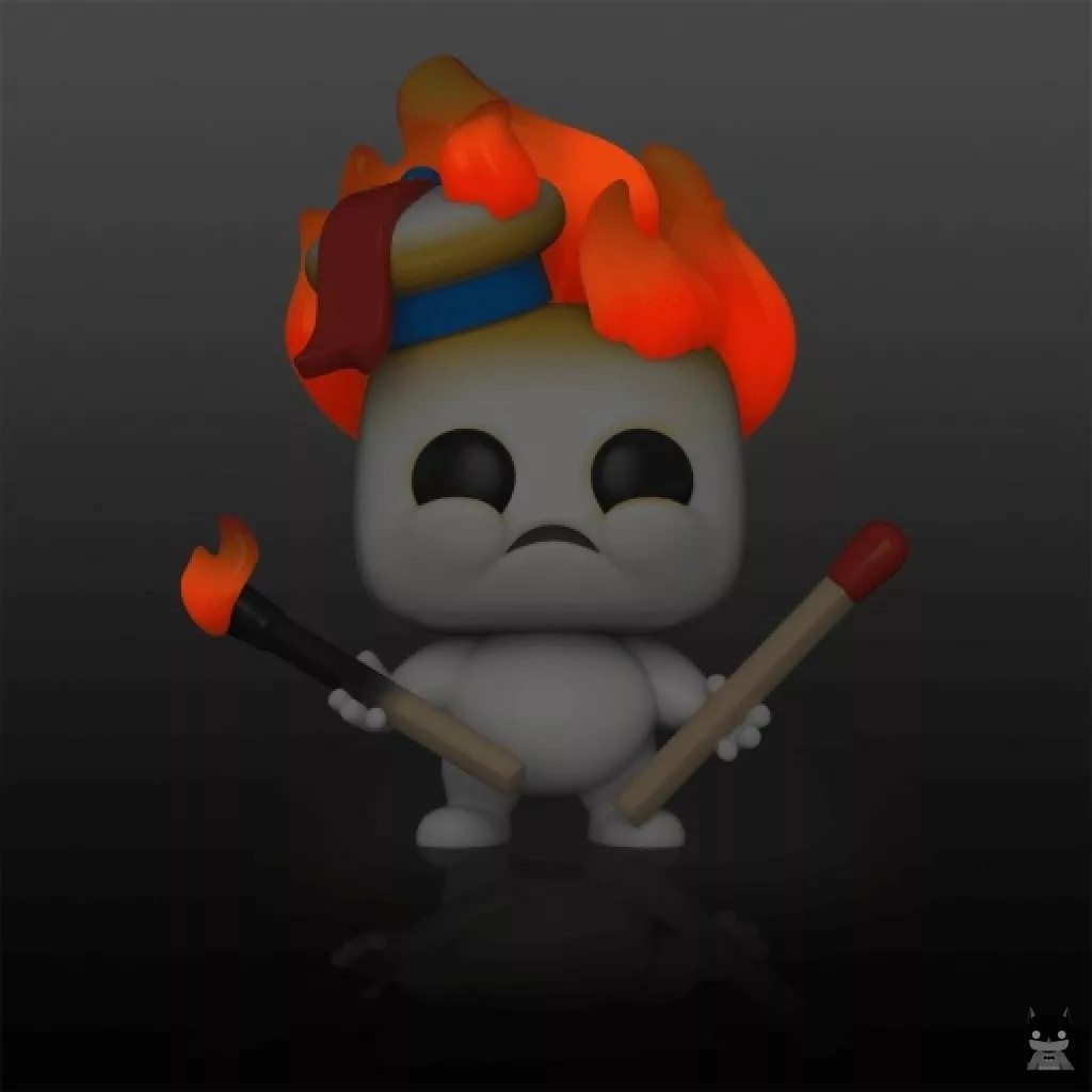 Figurine Funko POP Mini Bibendum en Feu (Glow in the Dark) (SOS Fantômes : L'Héritage)