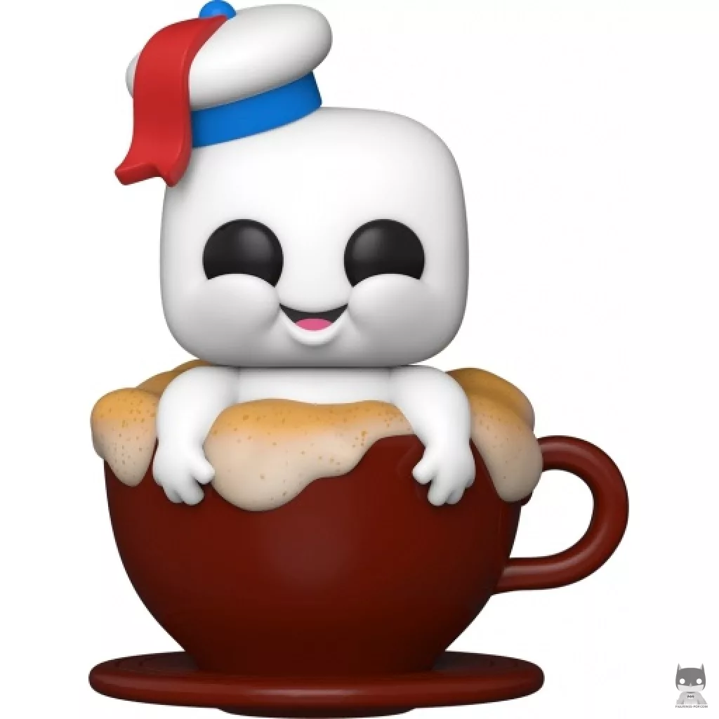 Figurine Funko POP Mini Bibendum dans Tasse de Cappuccino (SOS Fantômes : L'Héritage)