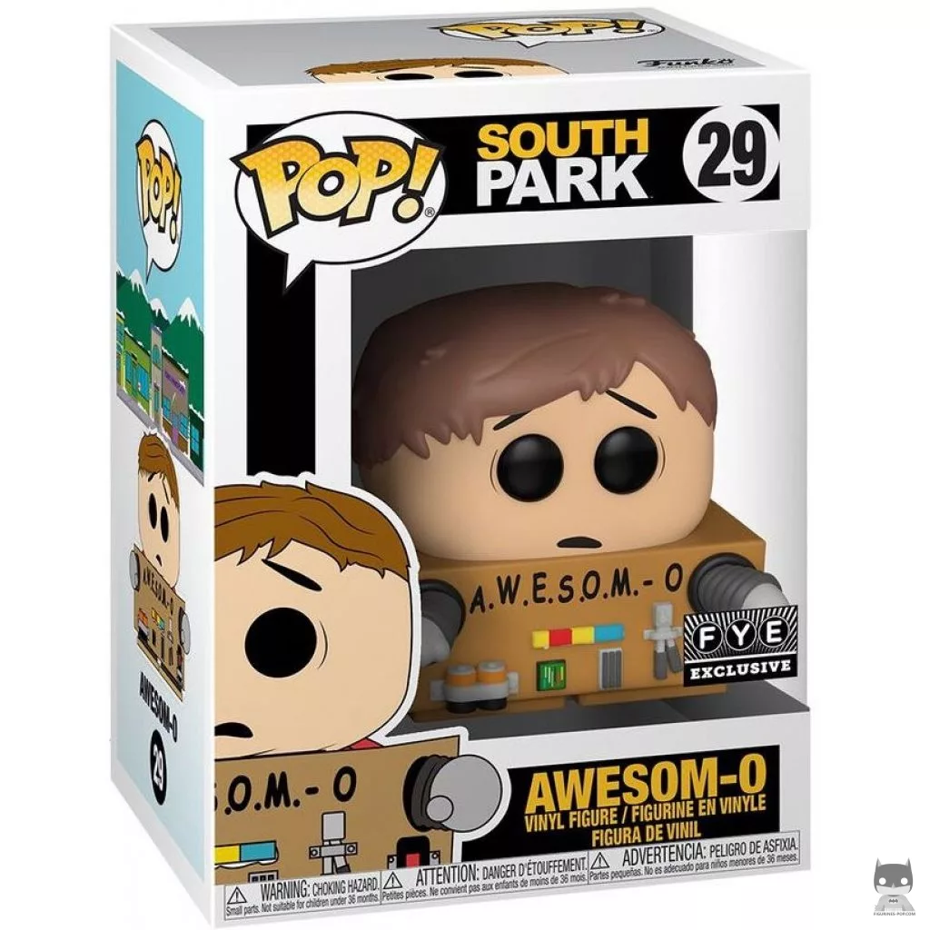 Figurine Funko POP Génial-O démasqué avec boîte
