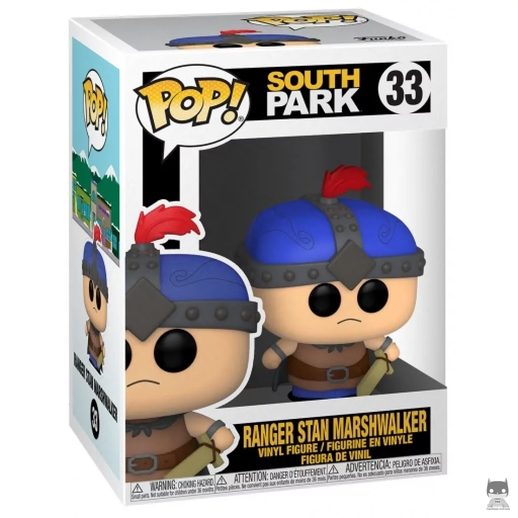 Figurine Funko POP Stan le Guerrier (Le Bâton de la Vérité) avec boîte