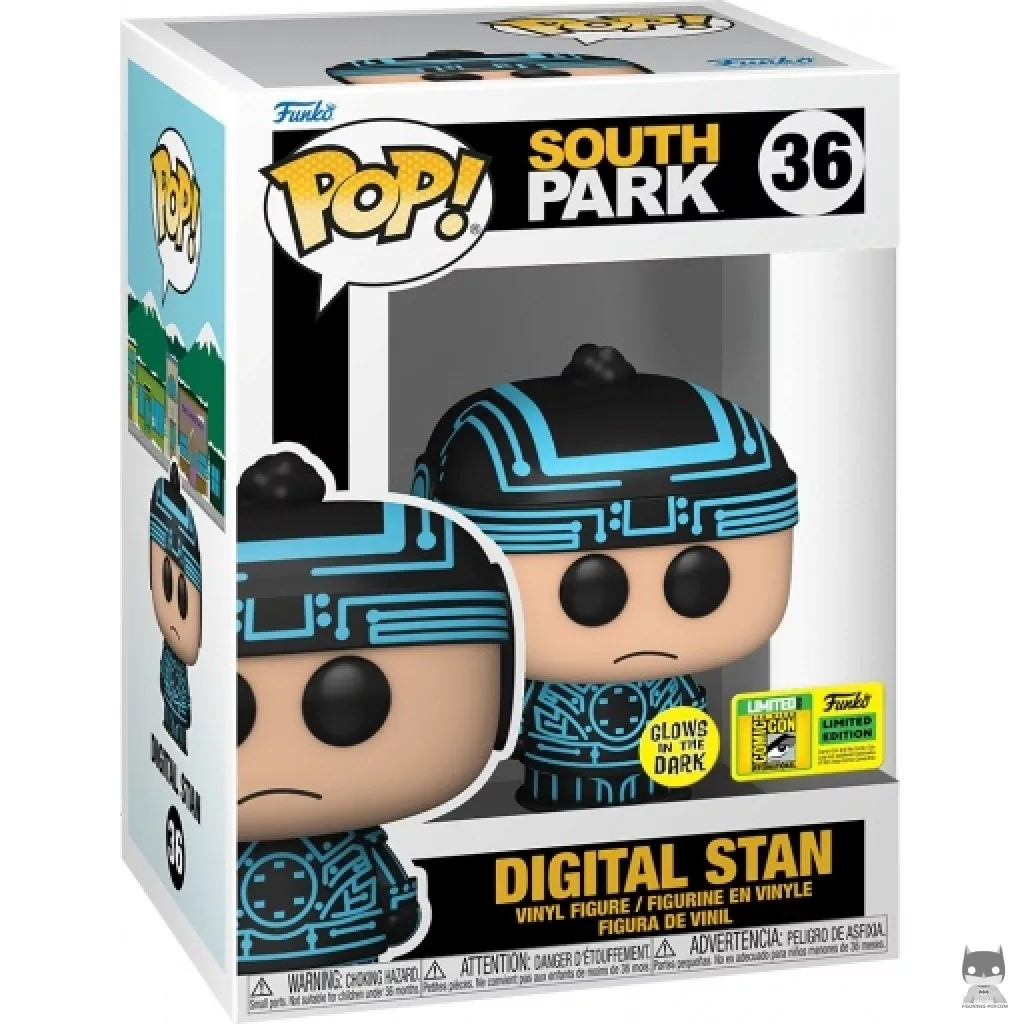 Figurine Funko POP Digital Stan (Glow in the Dark) avec boîte