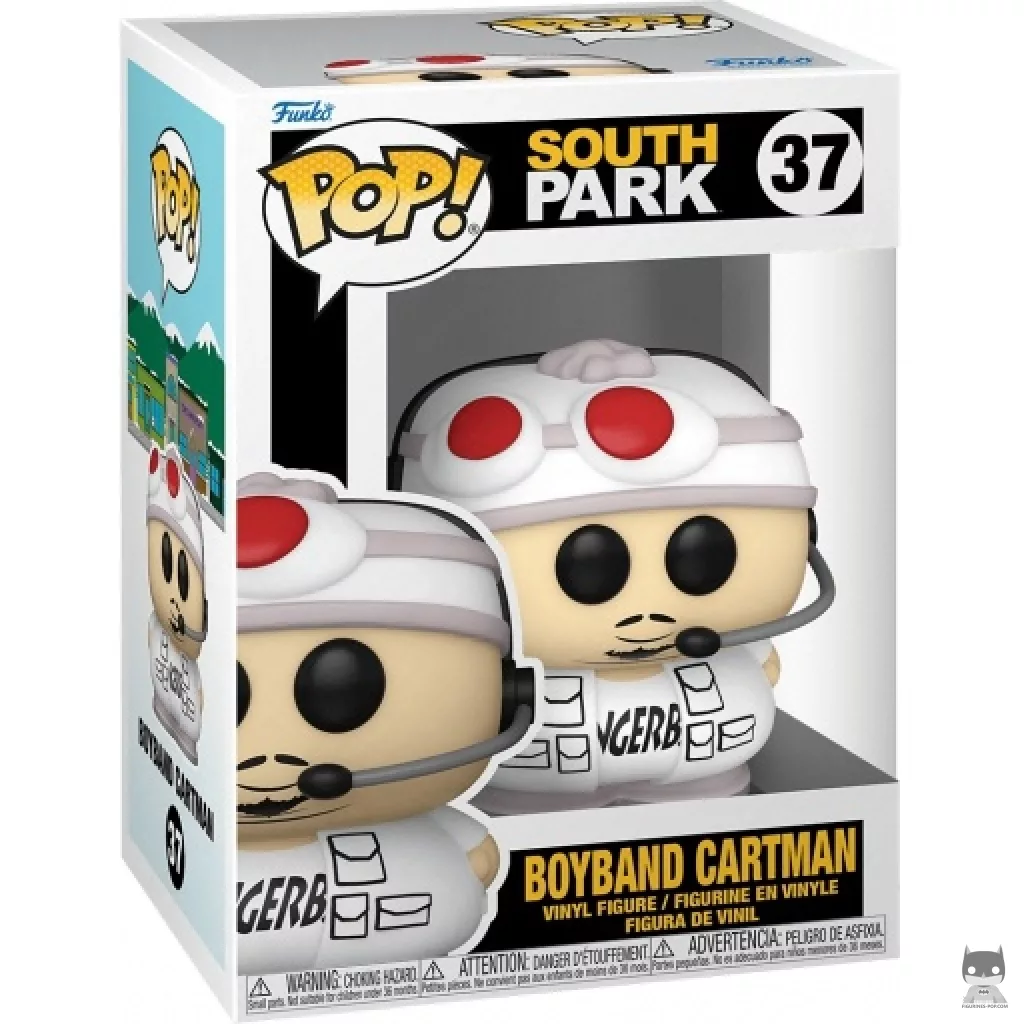 Figurine Funko POP Boyband Cartman avec boîte