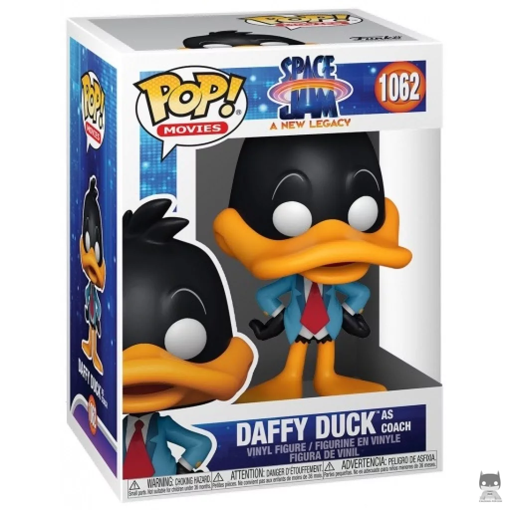 Figurine Funko POP Daffy Duck en Coach avec boîte