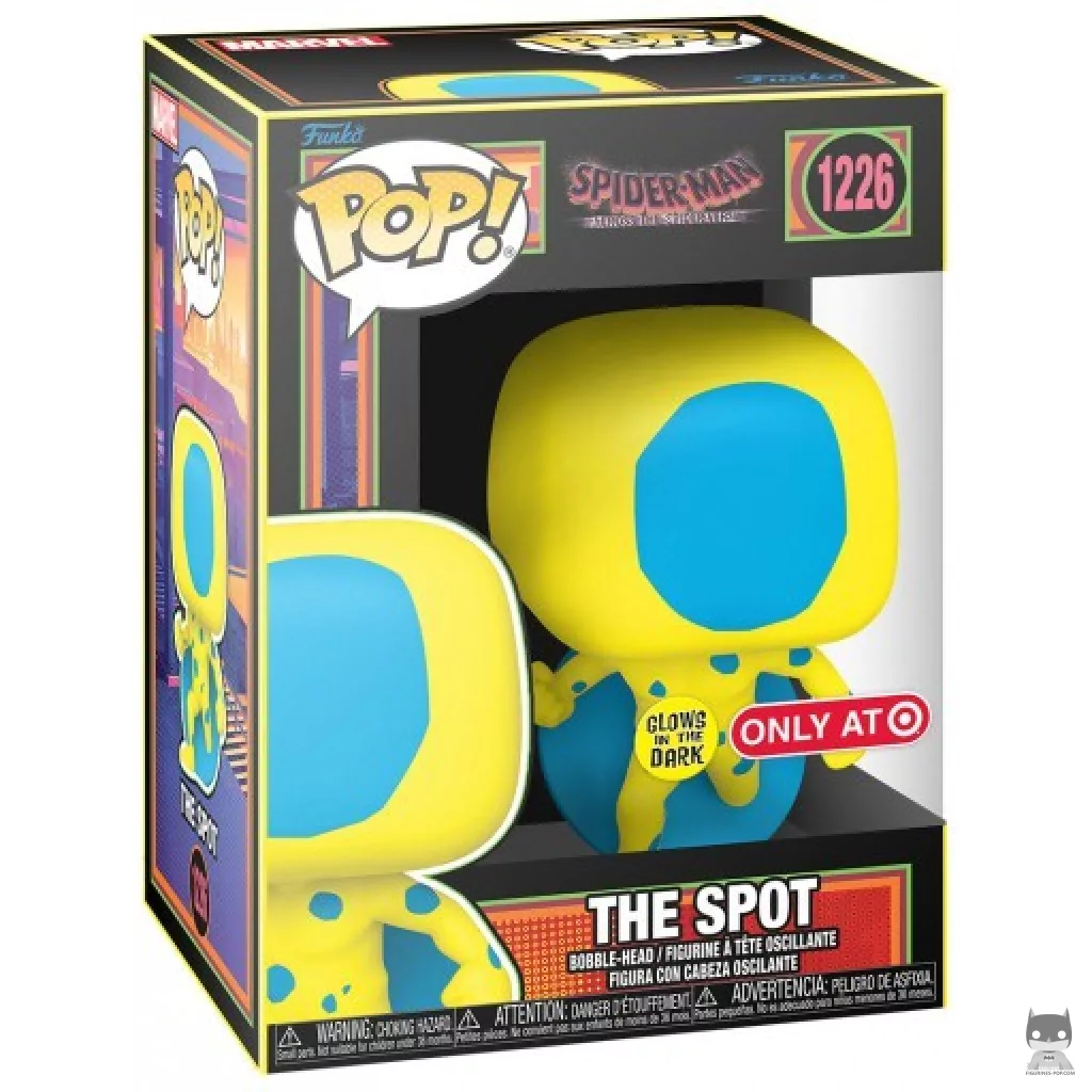 Figurine Funko POP La Tâche (Glow in the Dark) avec boîte