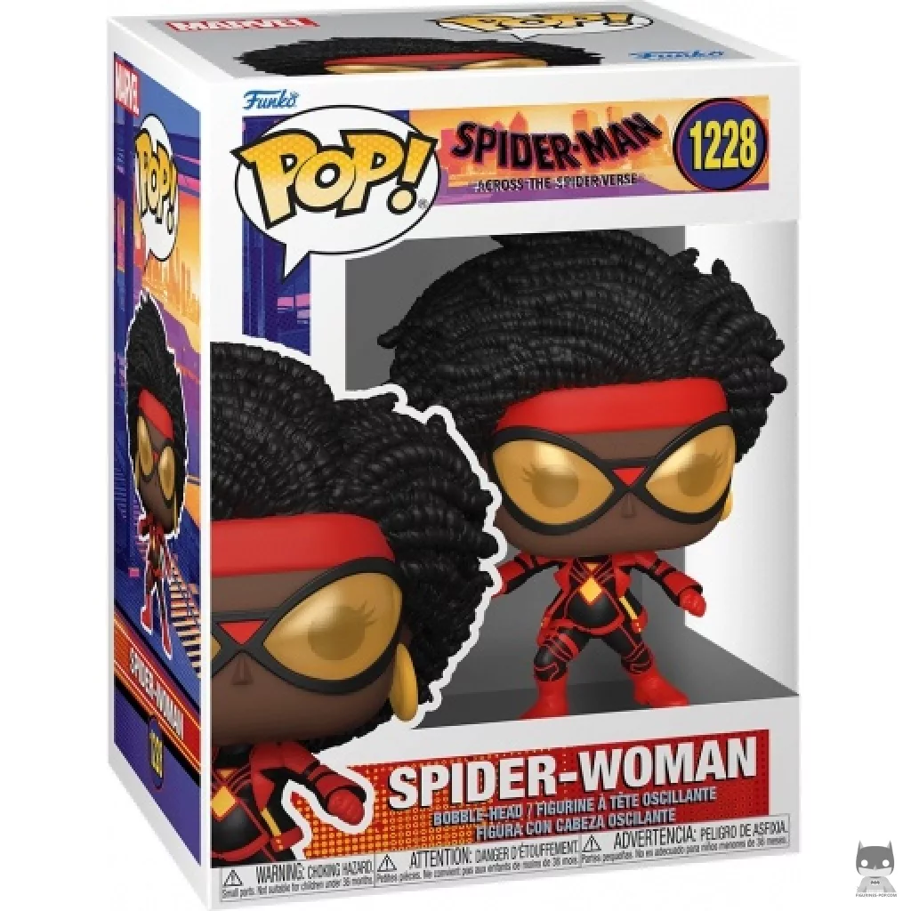 Figurine Funko POP Spider-Woman avec boîte