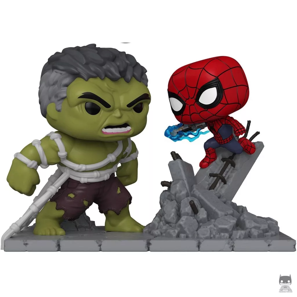 Figurine Funko POP Spider-Man contre Hulk (Spider-Man : Brand New Day)